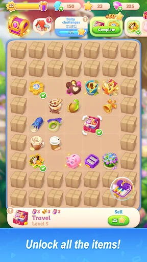 Merge Family: House merge game screen 4